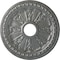 Ekena Millwork Raymond Ceiling Medallion (Fits Canopies up to 5 1/8"), 18 1/8"OD 3 5/8"ID x 1 1/8"P, Silver CM18RASLS - alternate 1